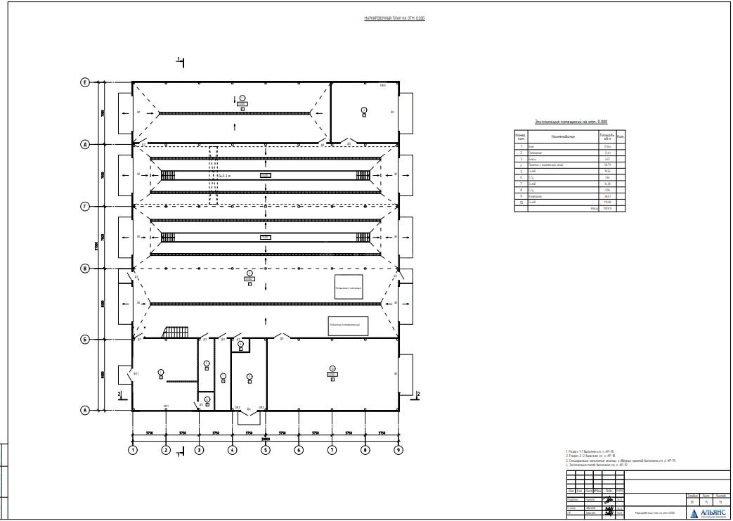 Планировка СТО из сэндвич-панелей -  фото 5